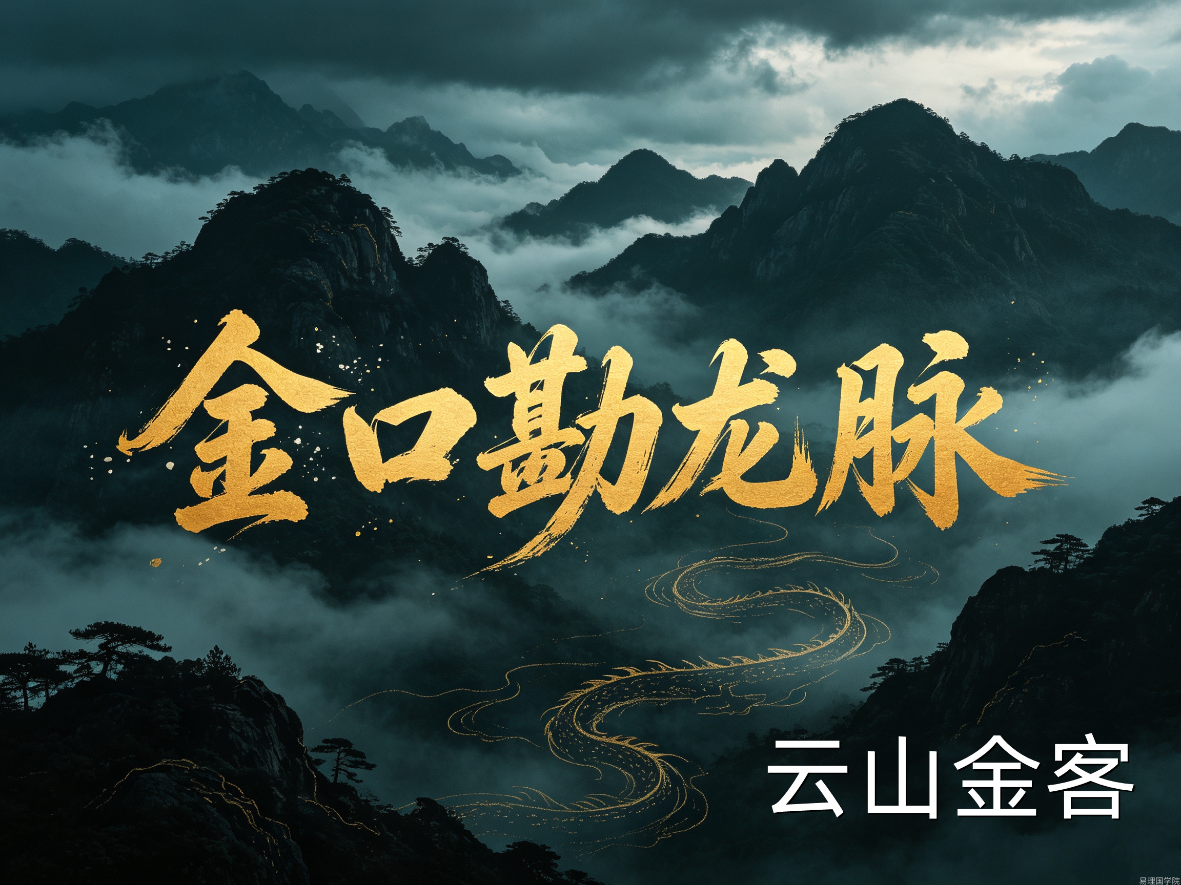 都市风水悬疑小说《金口勘龙脉》发布。作者：云山金客